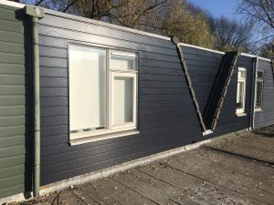 Renovatie gevel met keralit